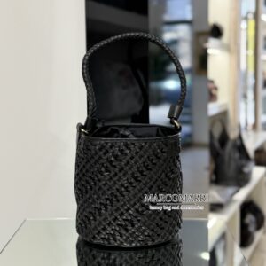 Biba Secchiello Intrecciato Selma Black