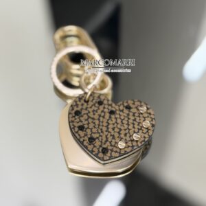 Borbonese Portachiavi/Charm Cuore Graffiti