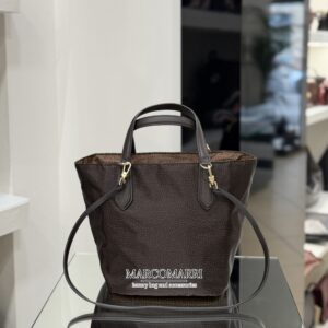 Borbonese Shopping/hand bag chocolate/chestnut