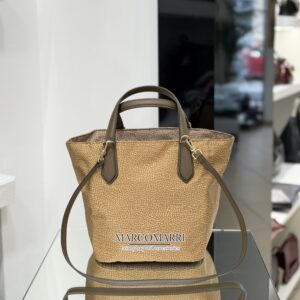 Borbonese Shopping/hand bag curry/beige