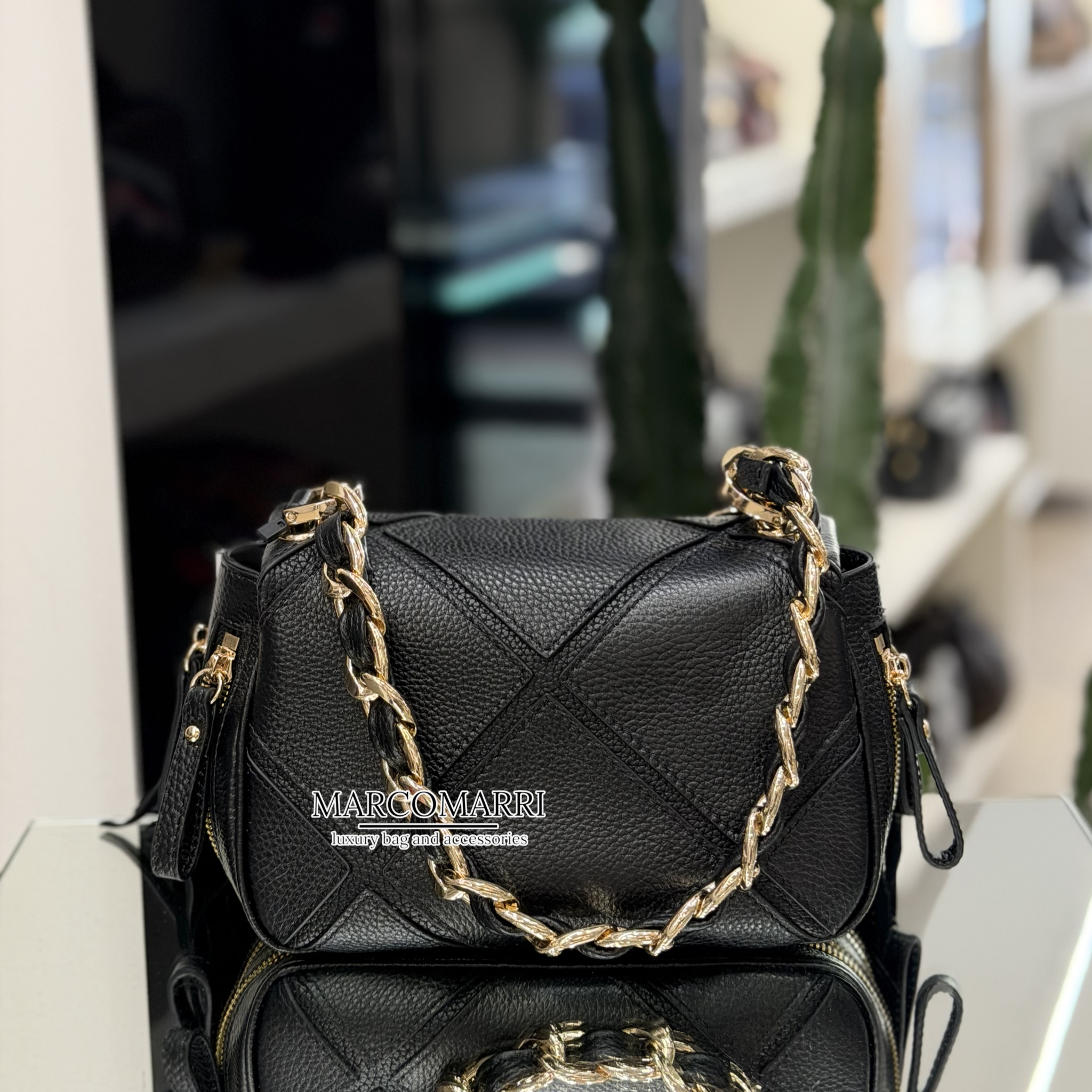 La Carrie Borsa a spalla Isabel Small Black - immagine 2