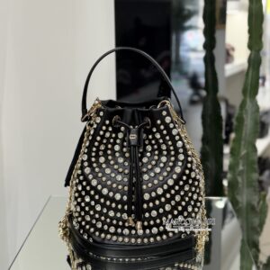 La Carrie Bag Secchiello Andromeda black/white