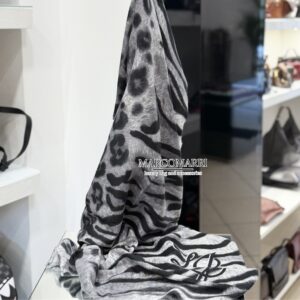 Liujo Stola animalier black/grey