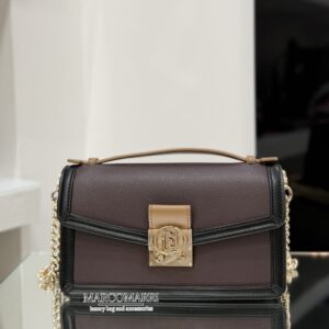 Liu Jo tracolla con catena Emira Bordeaux