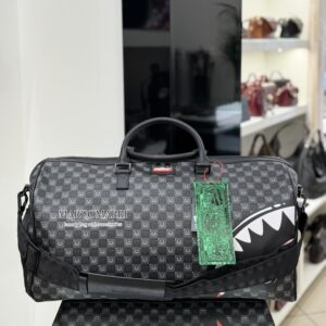 Sprayground Borsone Shark in Paris WTF Bubbly