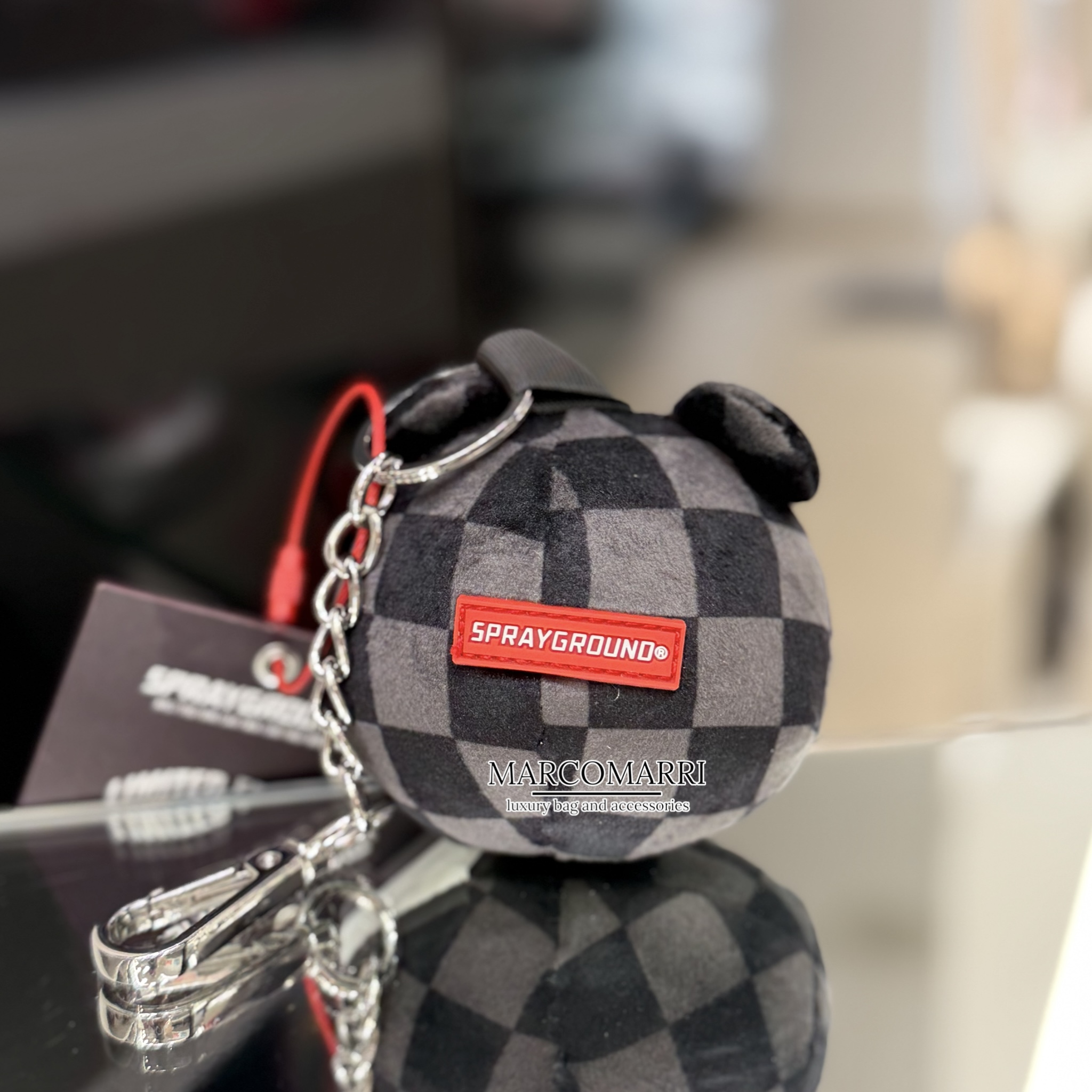 Sprayground Portachiavi Orsetto Black - immagine 3