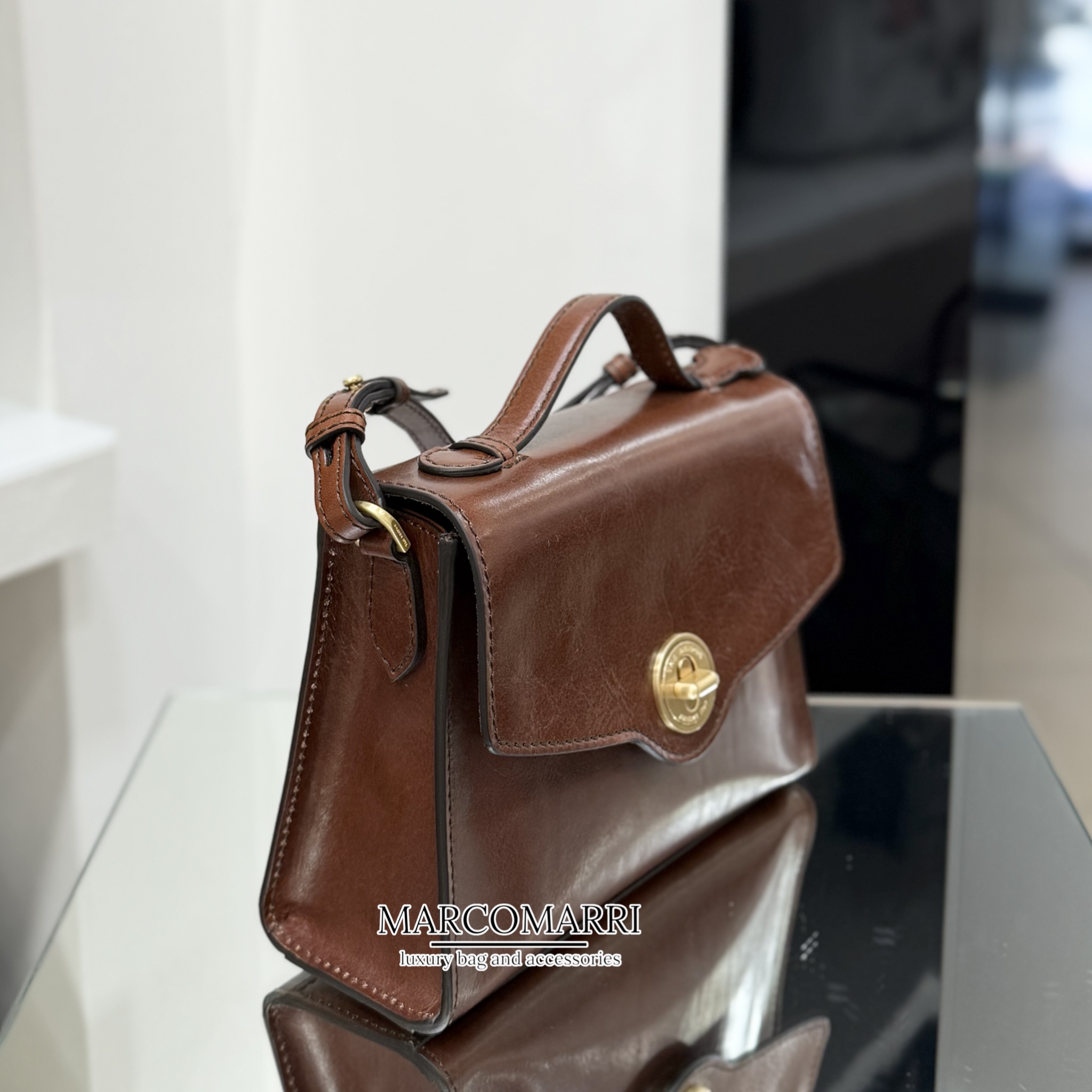 The bridge Tracolla/Hand Bag Irene Cuoio - immagine 5
