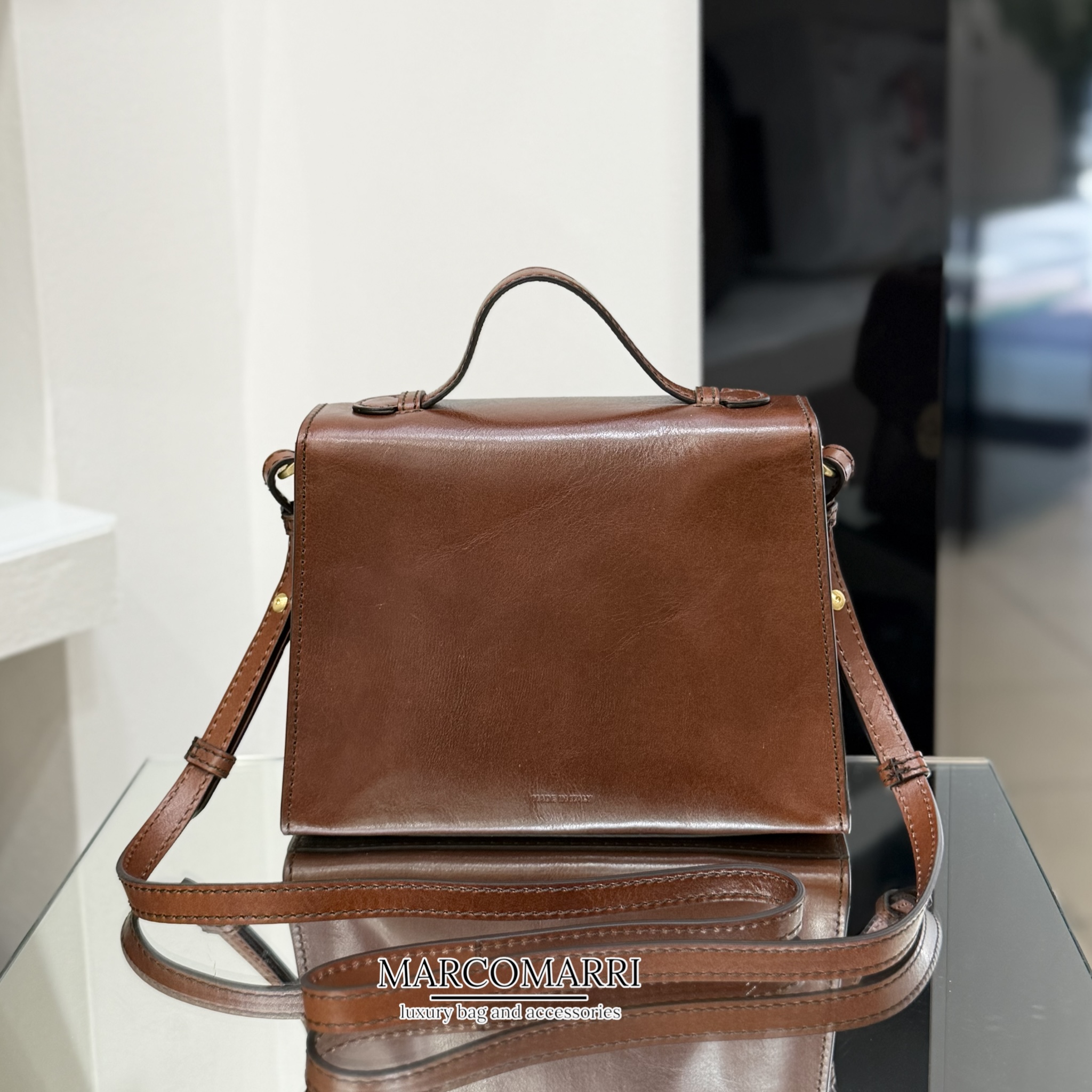 The bridge Tracolla/Hand Bag Irene Cuoio - immagine 4
