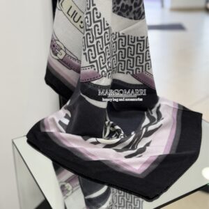 Liujo foulard metal mix black