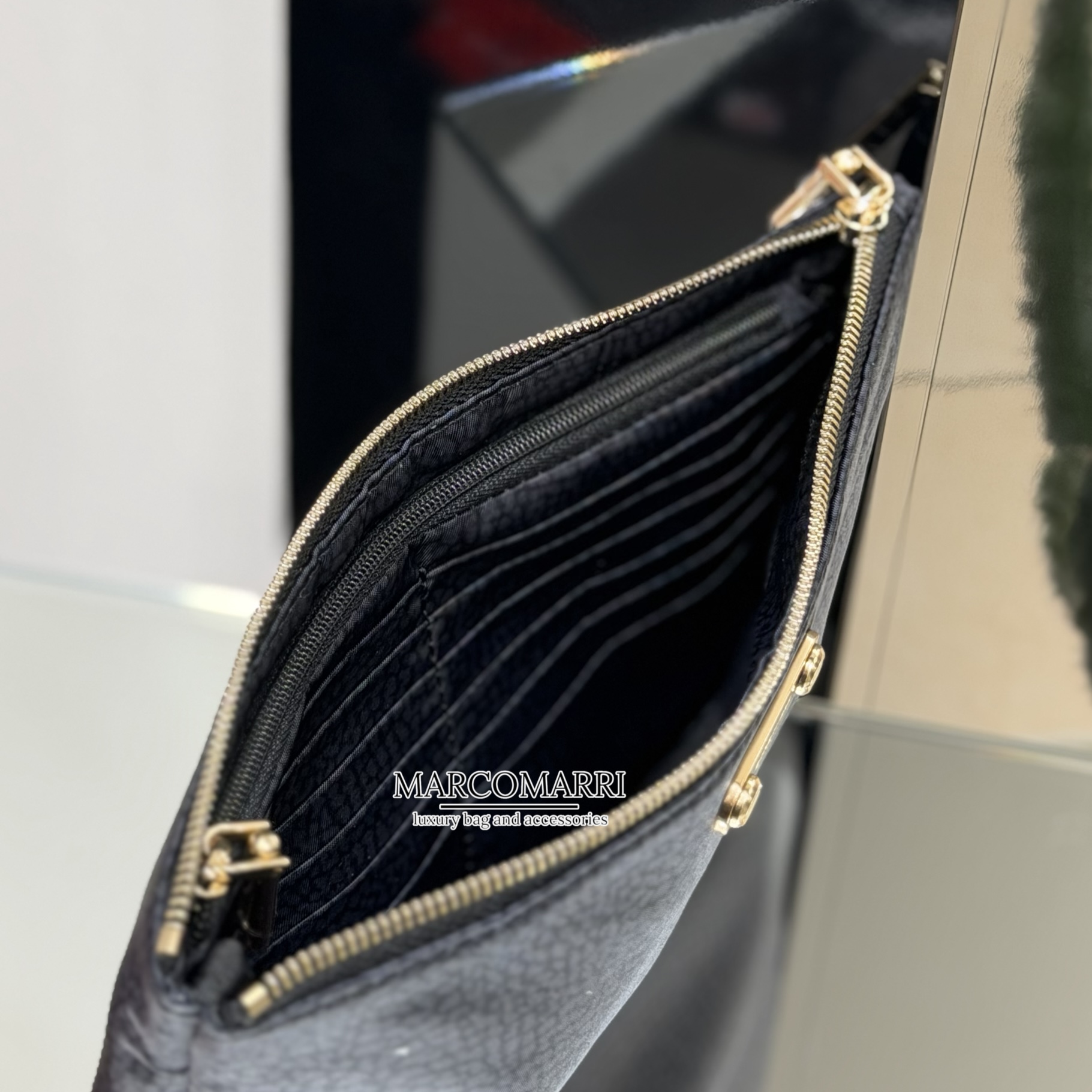 Borbonese Bustina/Pochette black - immagine 3